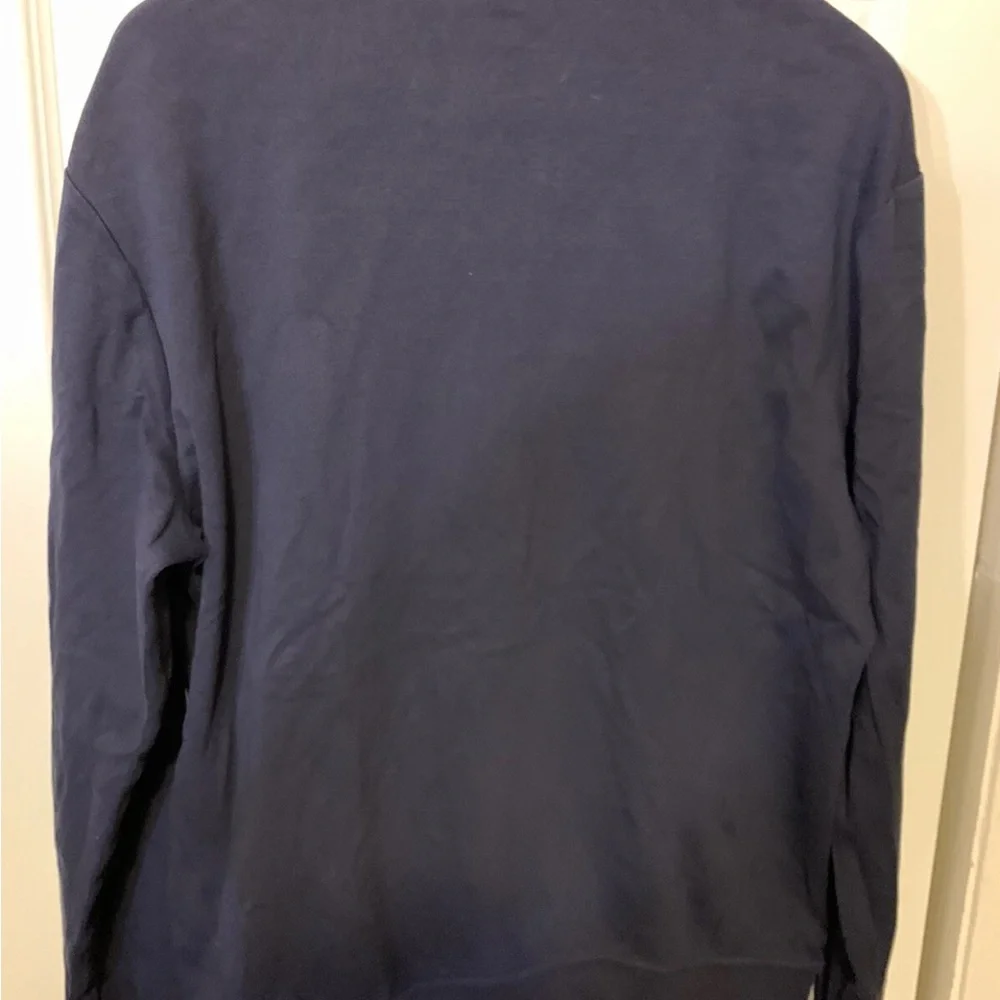 Polo‎ Ralph Lauren Mens Sz M Sport Performance Fleece Track Jacket Full ZIP Blue